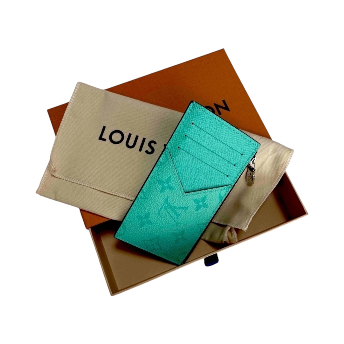 Louis Vuitton Miami Green Taigarama Card Holder (PRE ORDER)