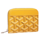 Goyard Matignon Mini Wallet Yellow