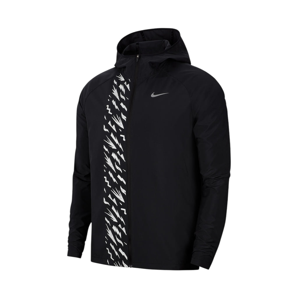 Nike Black Bolt Running Windbreaker