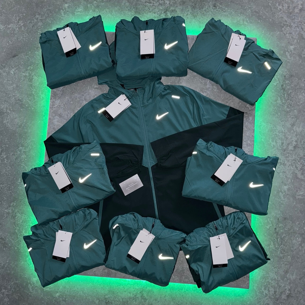 Nike Petrol Green UV Windbreaker