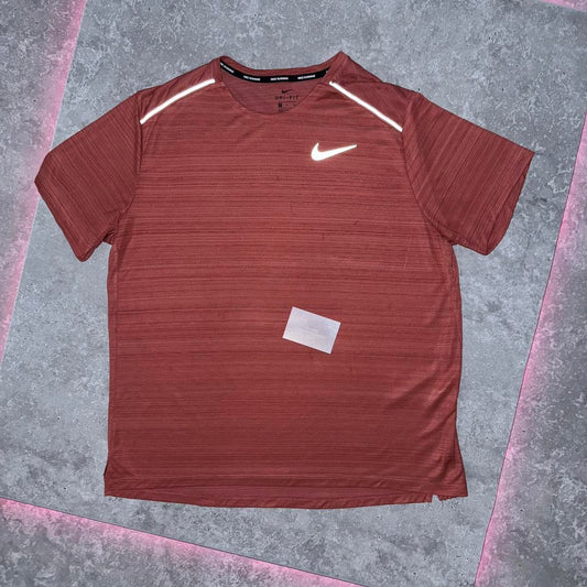 Nike Salmon Red 1.0 Miler T Shirt