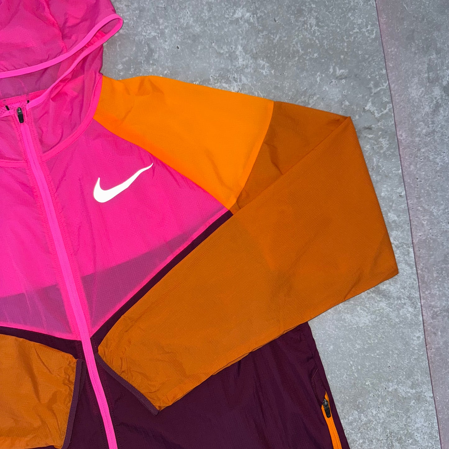 Nike Pink & Orange Windrunner Jacket