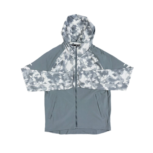 Nike Grey Camo Windbreaker
