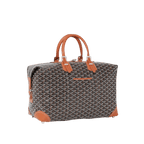 Goyard Bowling 45 Bag Black Tan