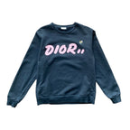 Dior Kaws Black Logo Sweater