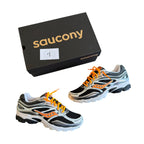 Saucony Pro Grid Omni 9 Black Orange Trainers
