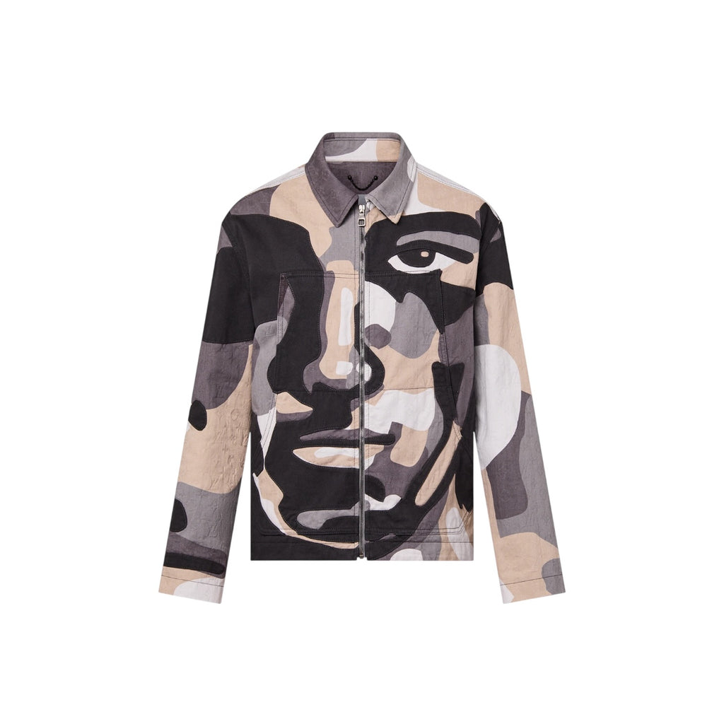 Louis Vuitton Patchworked Portrait Denim Jacket