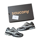 Saucony Pro Grid Silver Grey Omni 9 Trainers