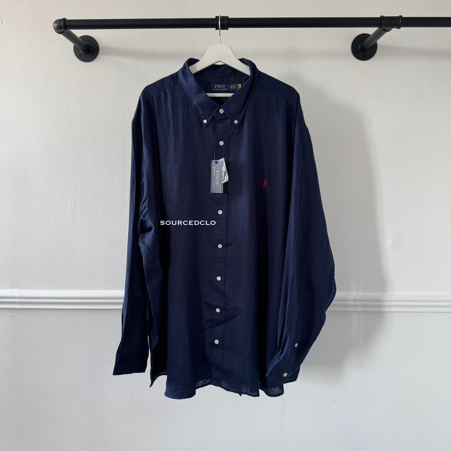 Polo Ralph Lauren Navy Blue Button Shirt