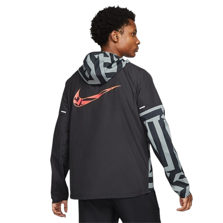Nike Black Ekiden Pack Windbreaker Jacket