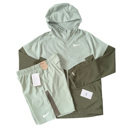 Nike Jade Horizon Windbreaker Short Set