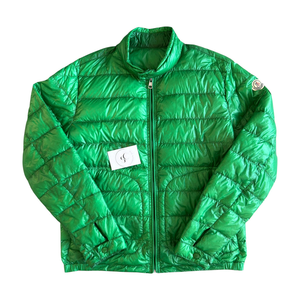 Moncler Green Acorus Down Jacket