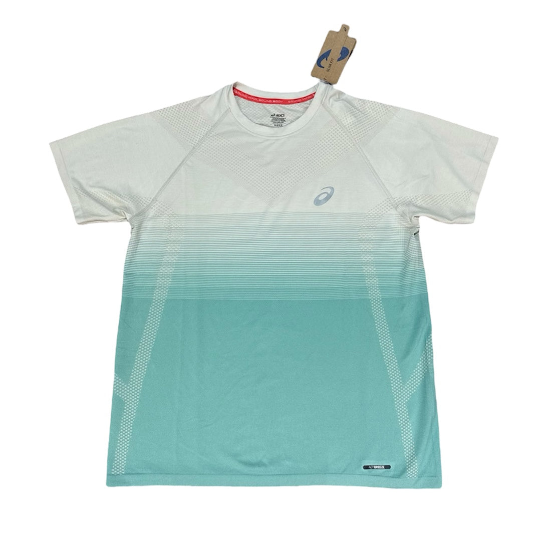 Asics Seamless Oasis Green T Shirt