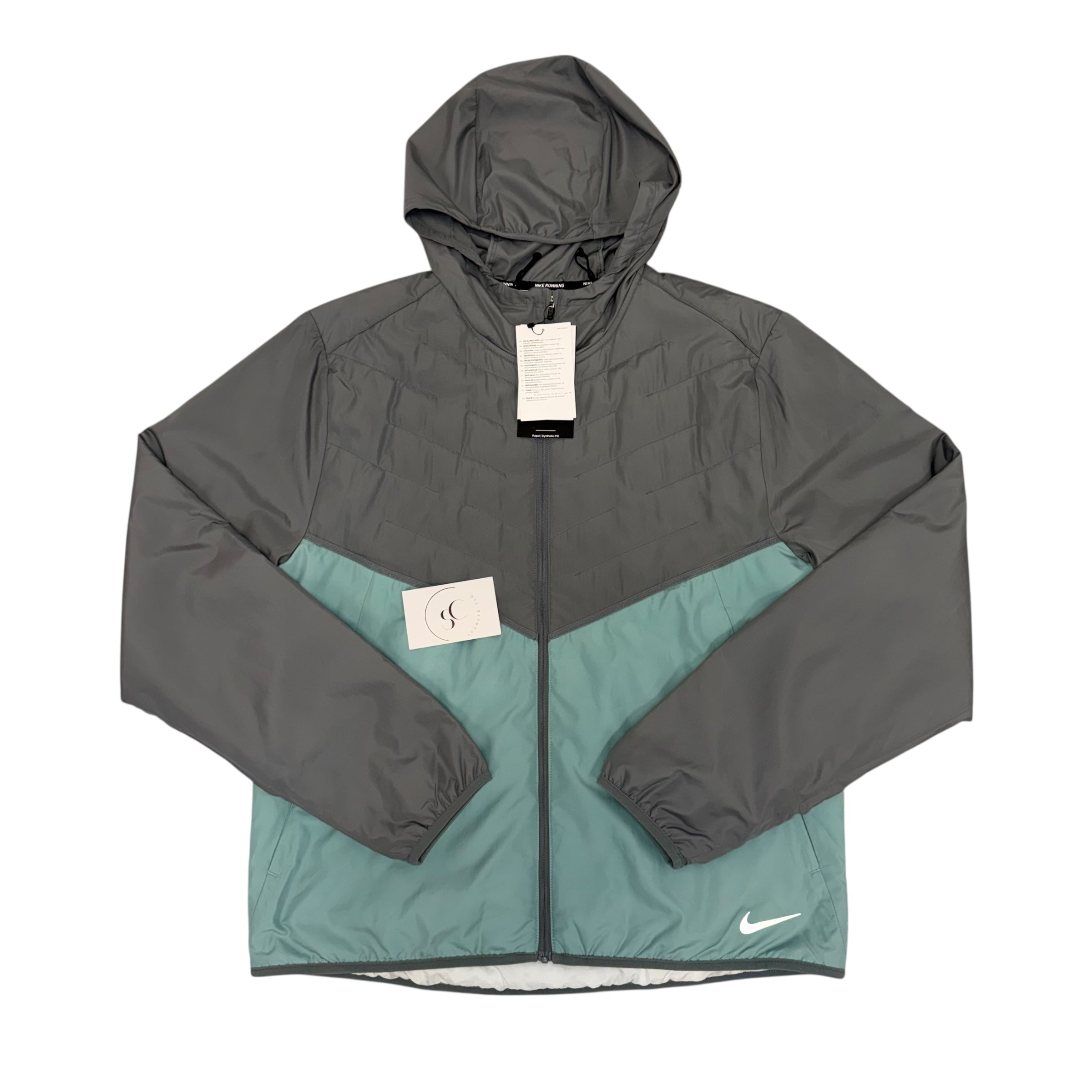 Nike Therma Fit Smoke Grey Running Jacket