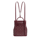 Goyard Alpin Mini Backpack Burgundy