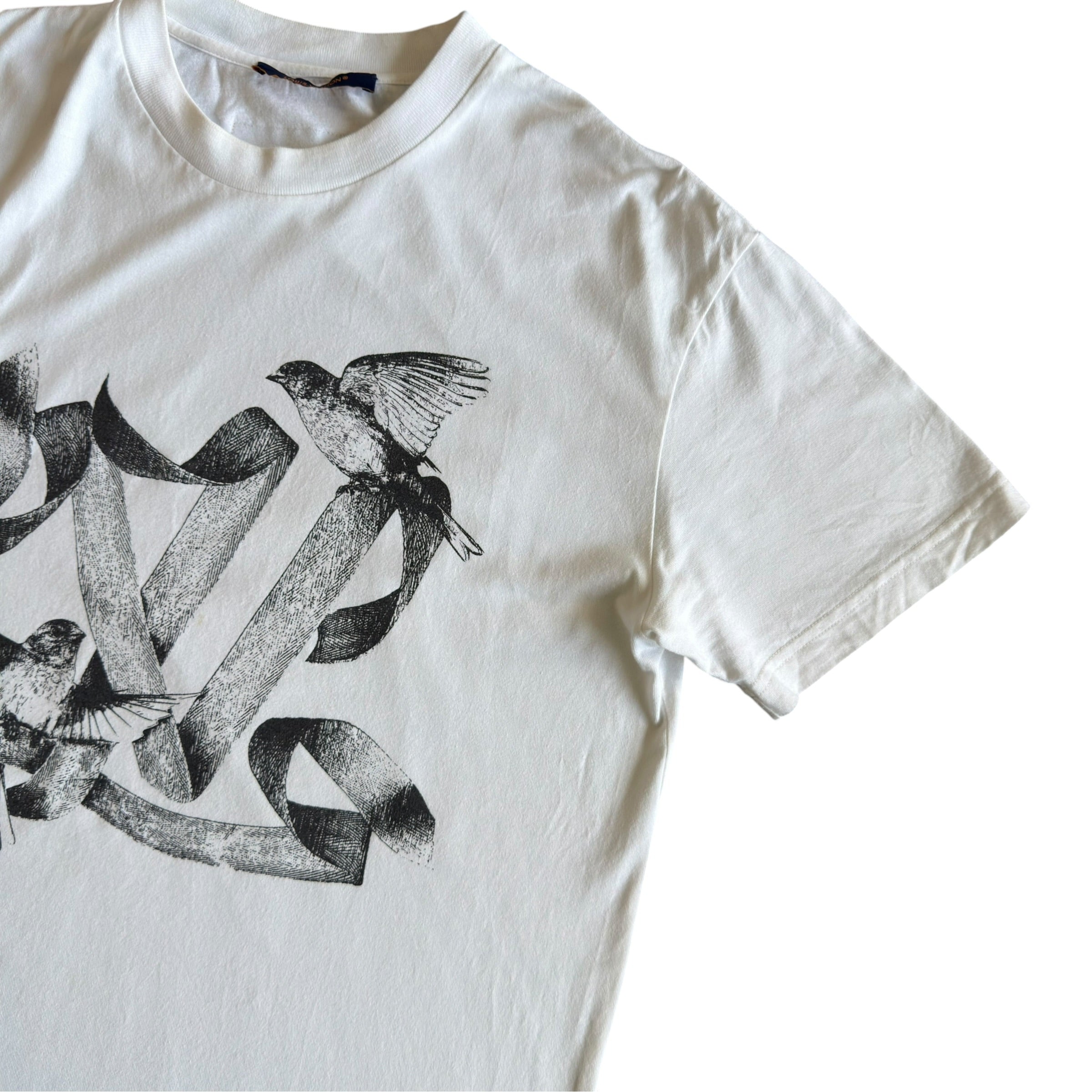 Louis Vuitton Bird Graphic T Shirt