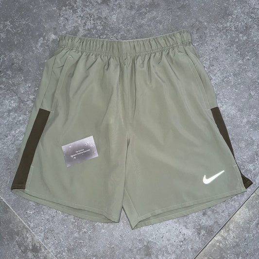 Nike Olive Aura Challenger Shorts