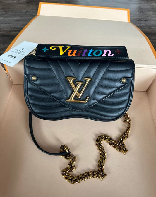 Louis Vuitton Black New Wave Chain Bag