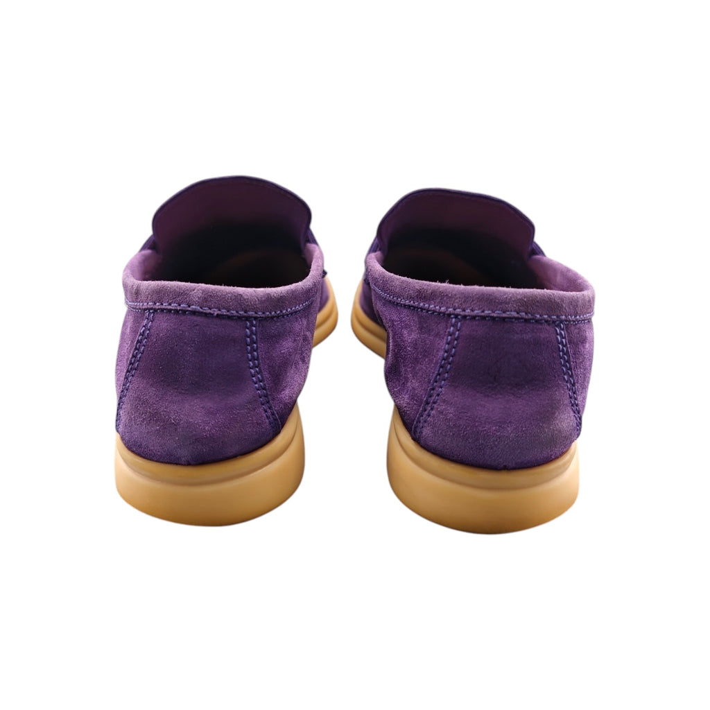Loro Piana Purple Suede Summer Walk Loafers (PRE ORDER)