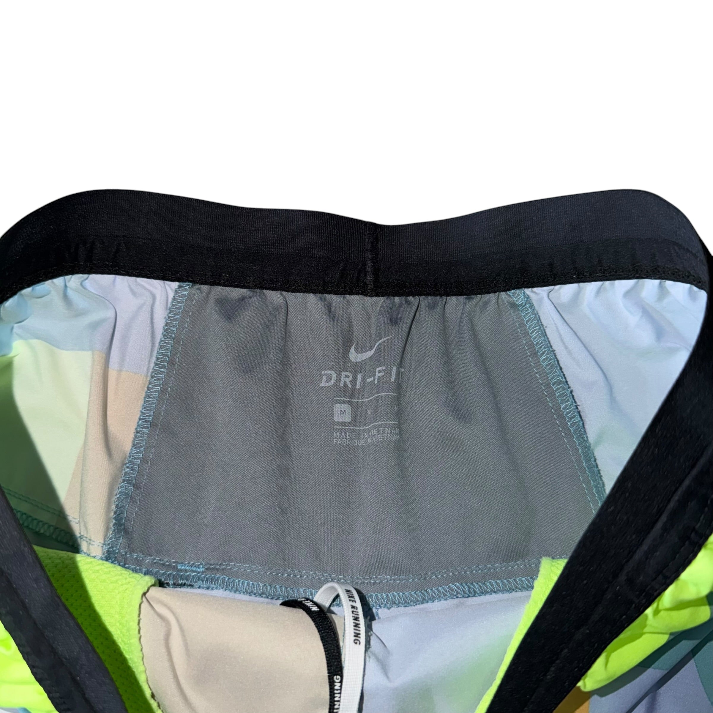 Nike Wild Run Green Panel Shorts