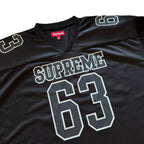 Supreme Black Bones Football Jersey