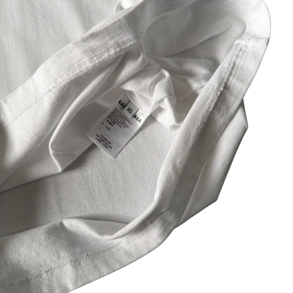 Balenciaga White Copyright T Shirt