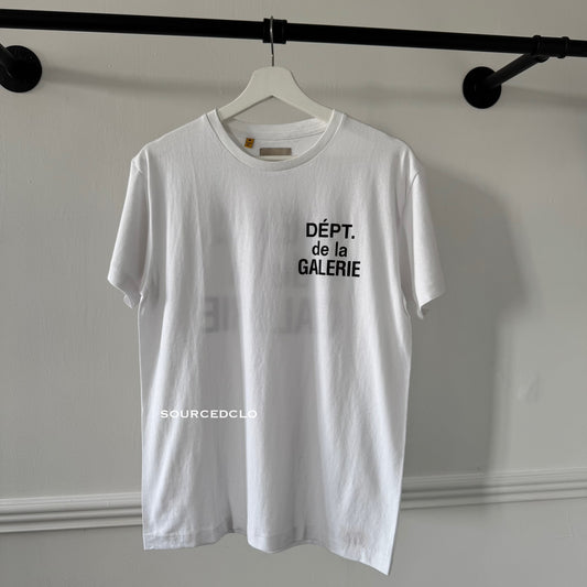 Gallery Dept White French Logo T Shirt