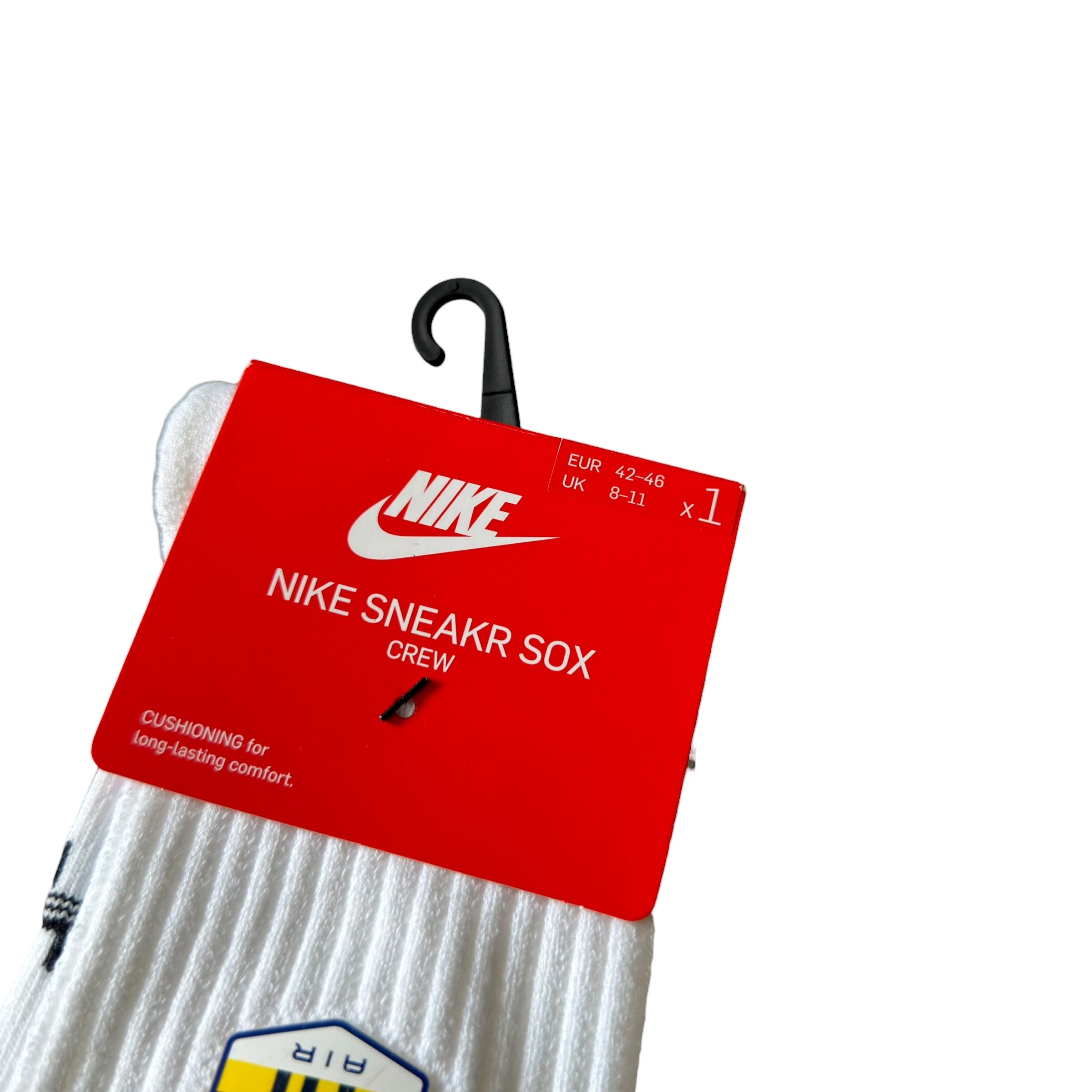 Nike TN Sneakr Crew White Socks