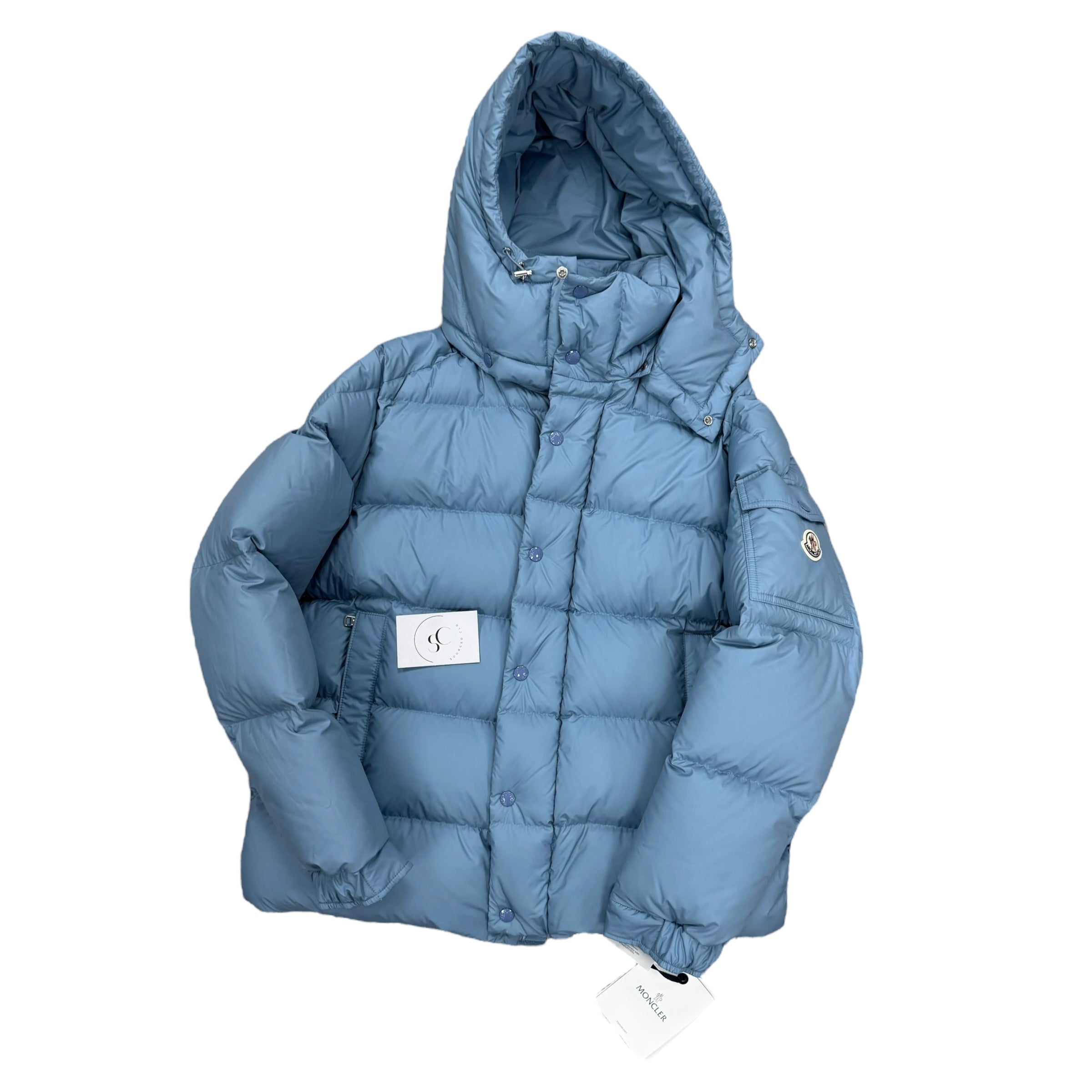 Moncler Maya 70th Anniversary Blue Down Jacket