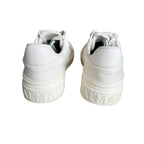 Balmain White B Court Trainers