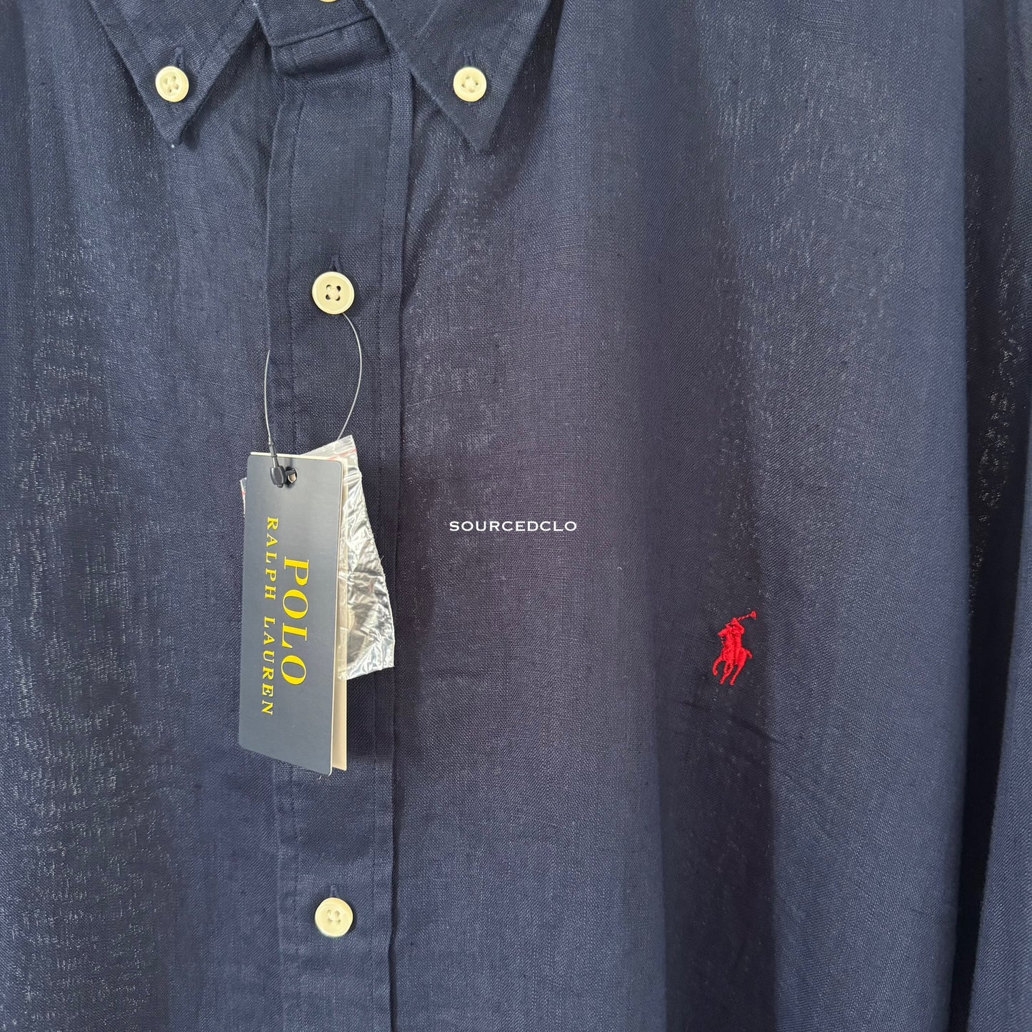 Polo Ralph Lauren Navy Blue Button Shirt