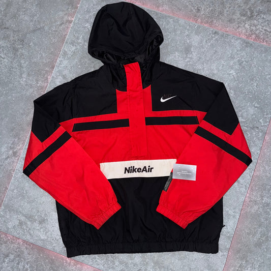 Nike Air Red Half Zip Windbreaker