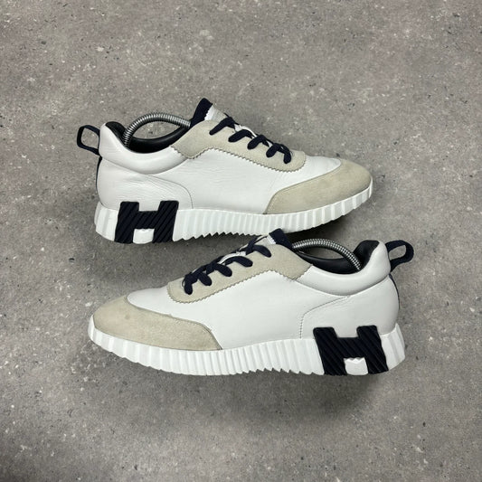 Hermes Bouncing Grey Trainers
