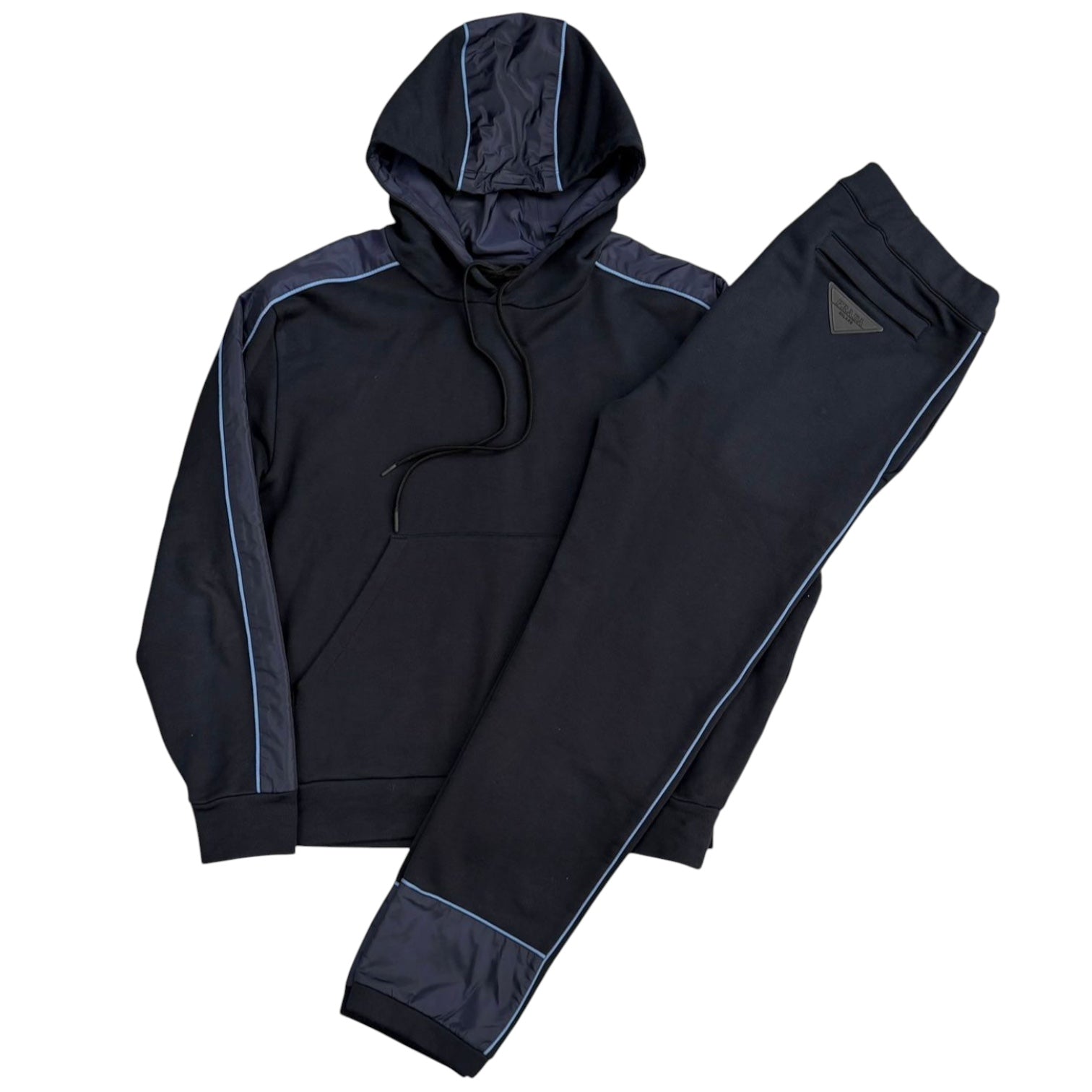 Prada Navy Cotton Tracksuit