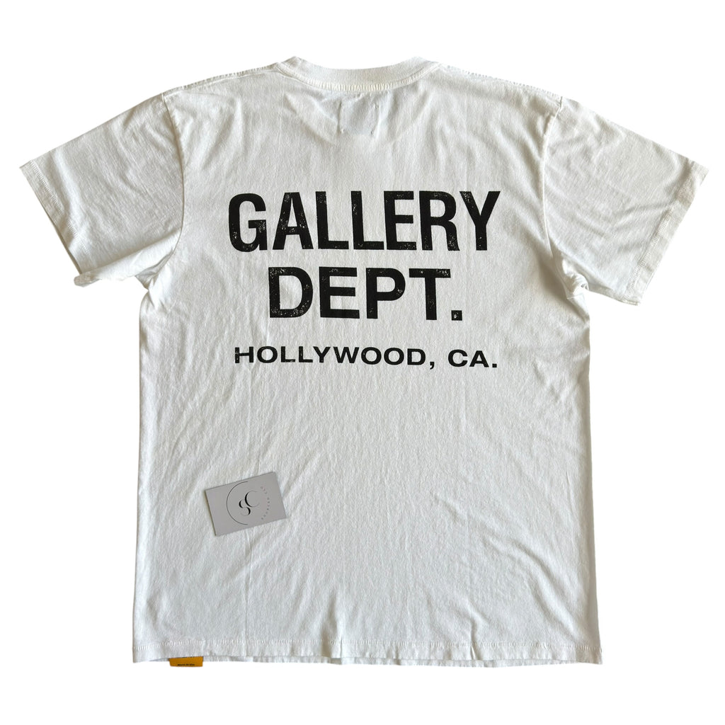 Gallery Dept White Hollywood T Shirt