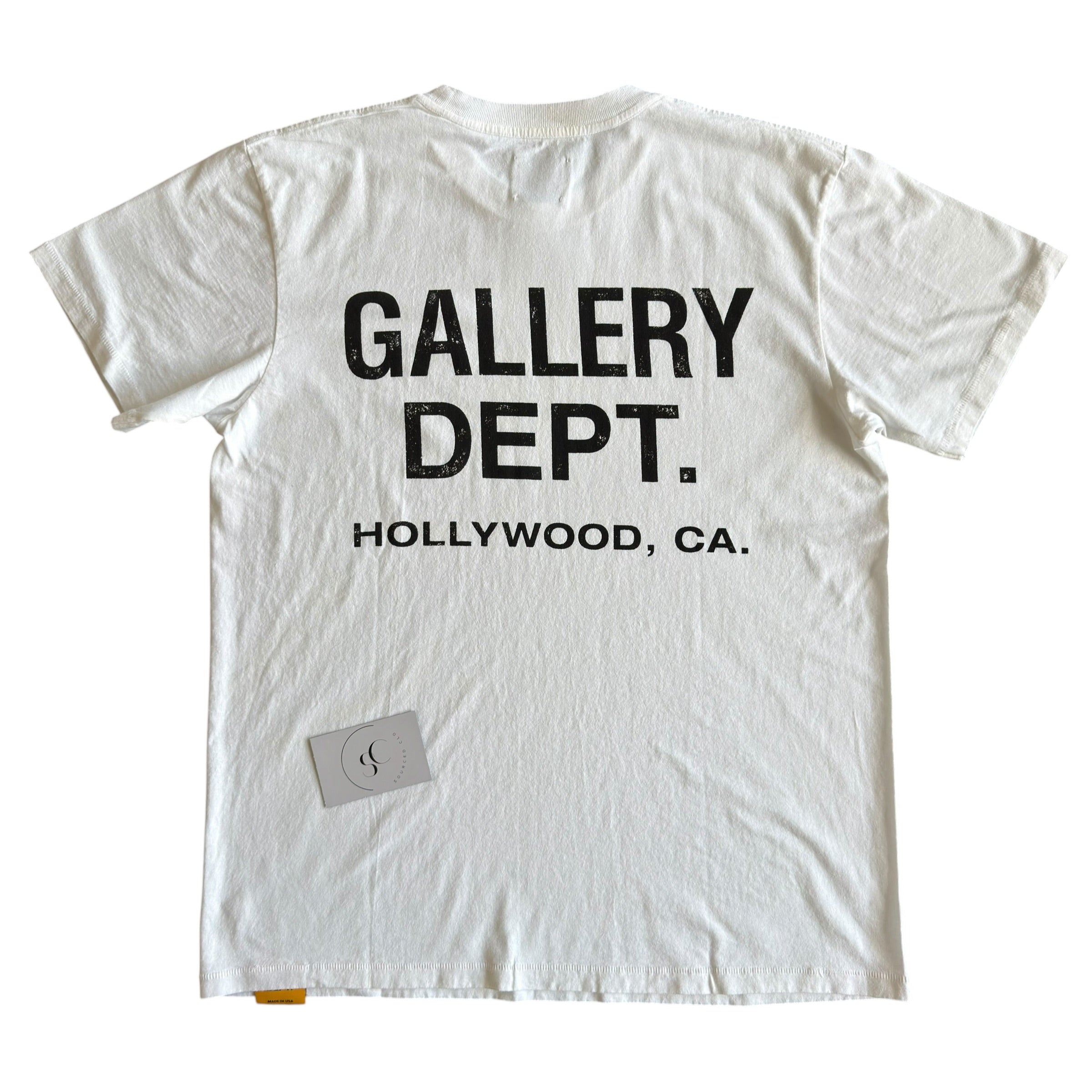 Gallery Dept White Hollywood T Shirt