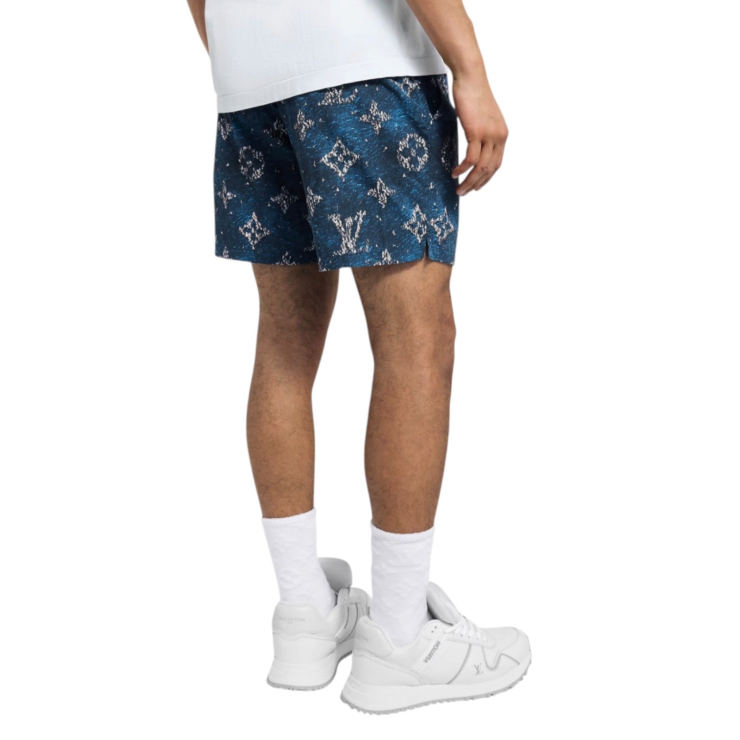 Louis Vuitton Printed Monogram Water Shorts