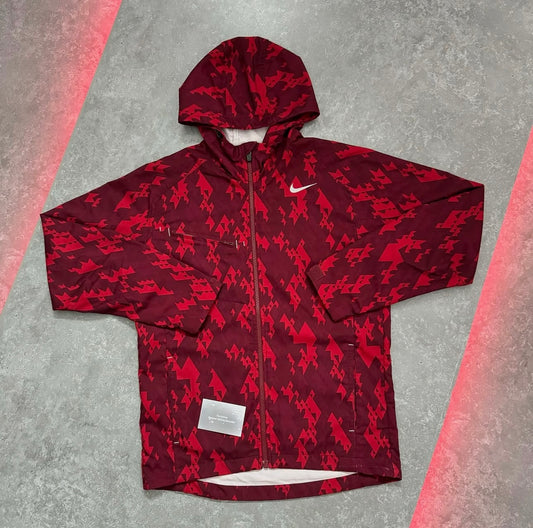 Nike Red Mountain Print Windbreaker