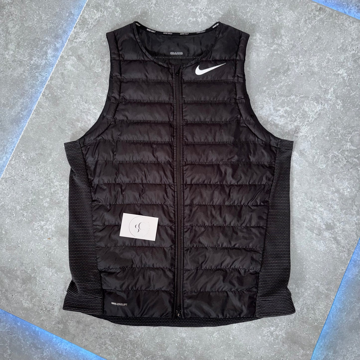 Nike Black Aeroloft Golf Gilet