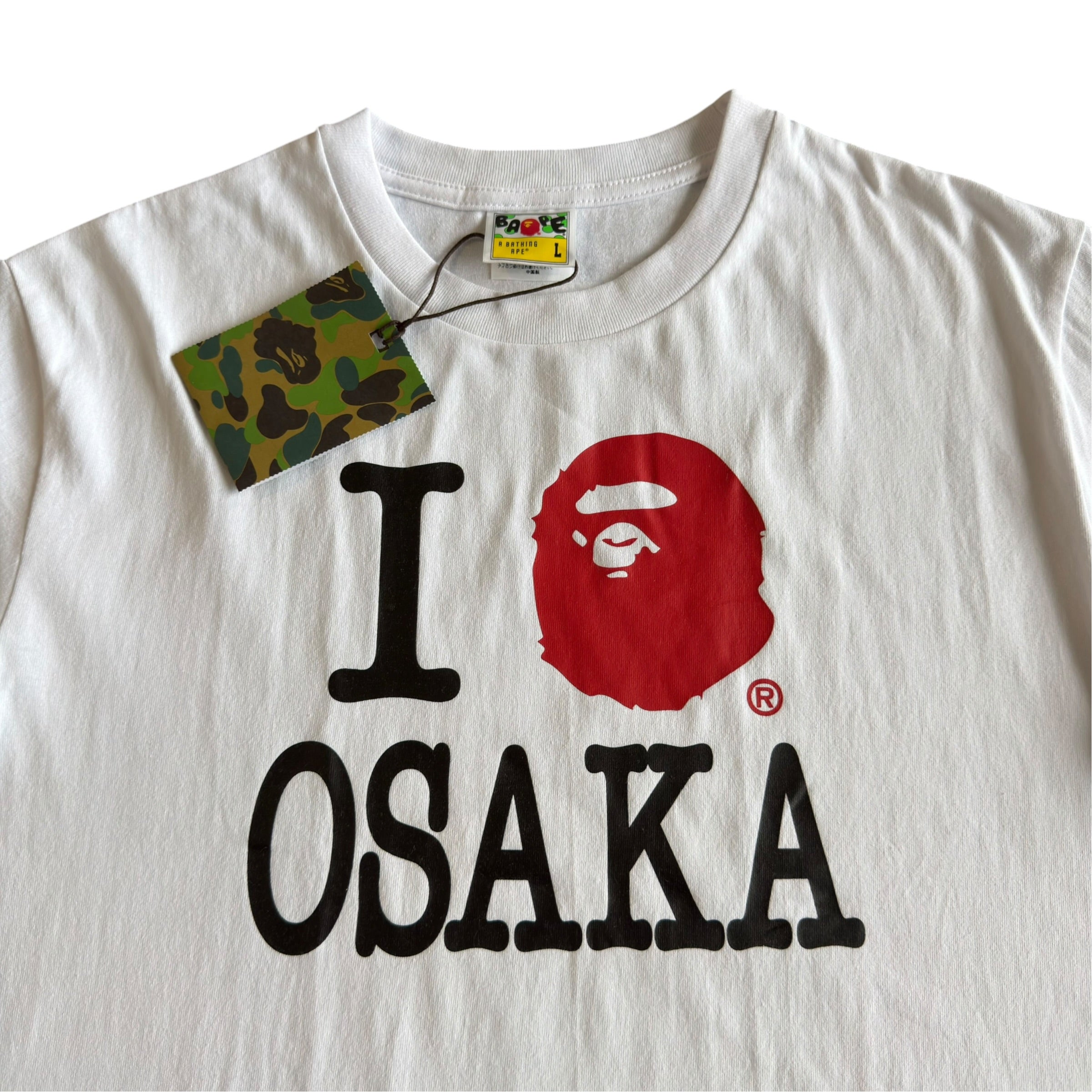 A Bathing Ape Bape White Osaka T Shirt