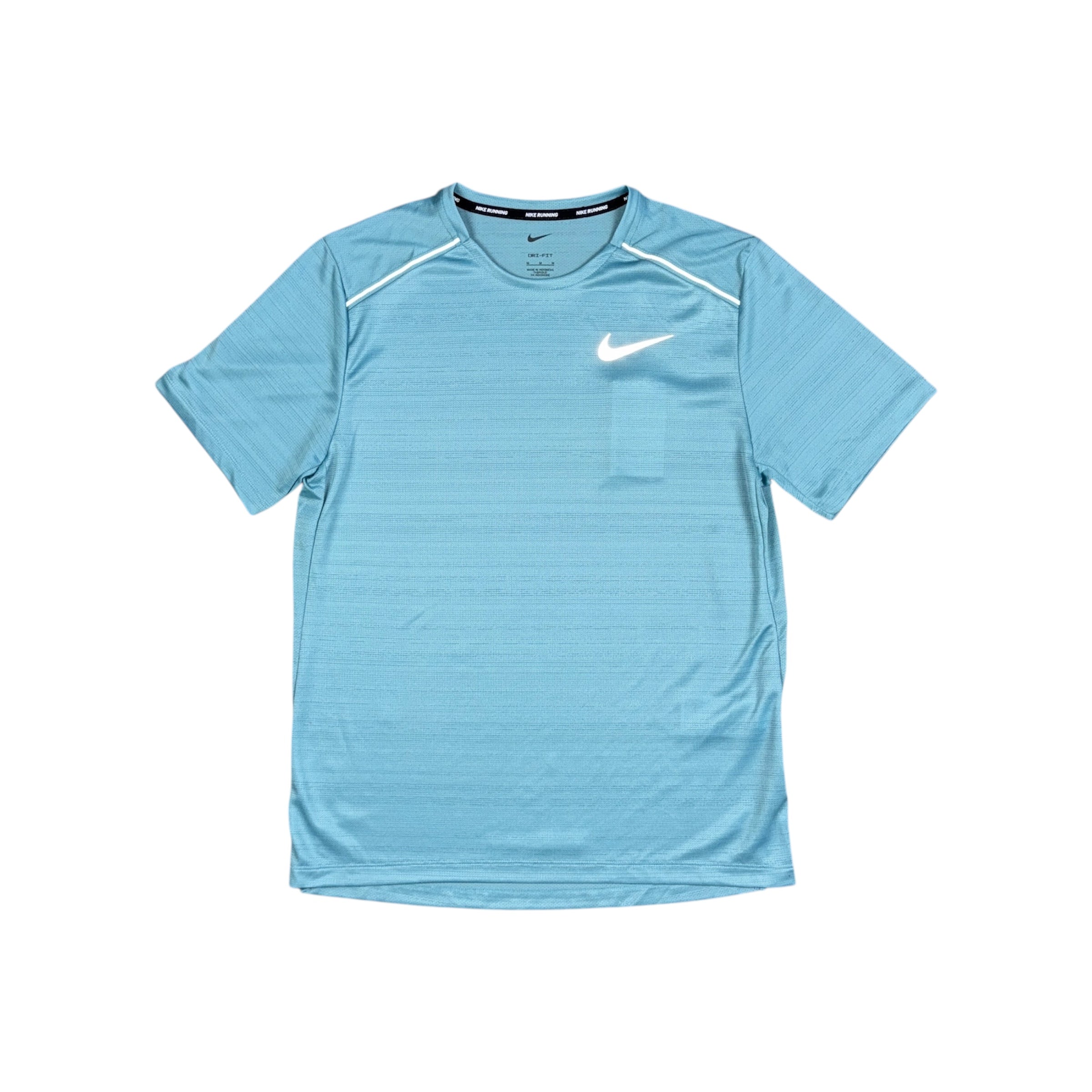 Nike Denim Turquoise 1.0 Miler T Shirt