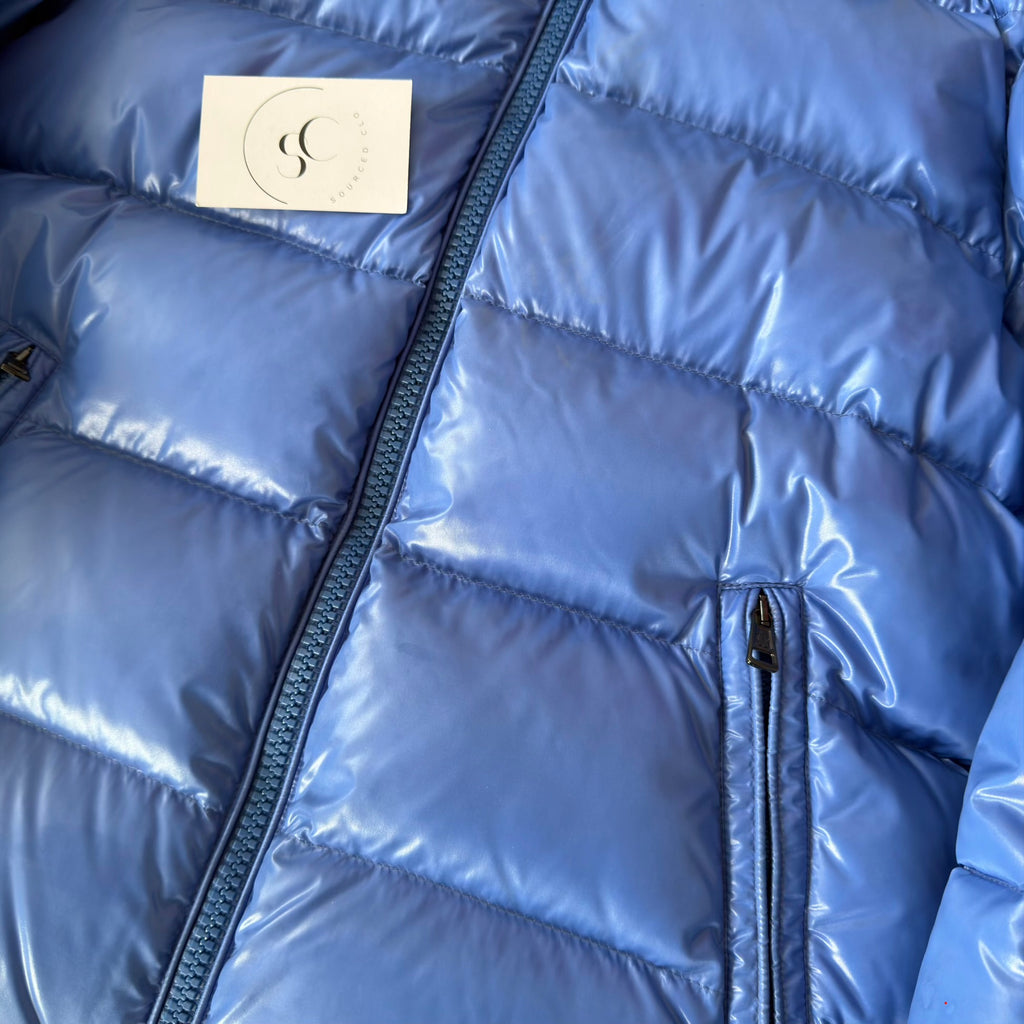 Moncler Light Blue Down Jacket