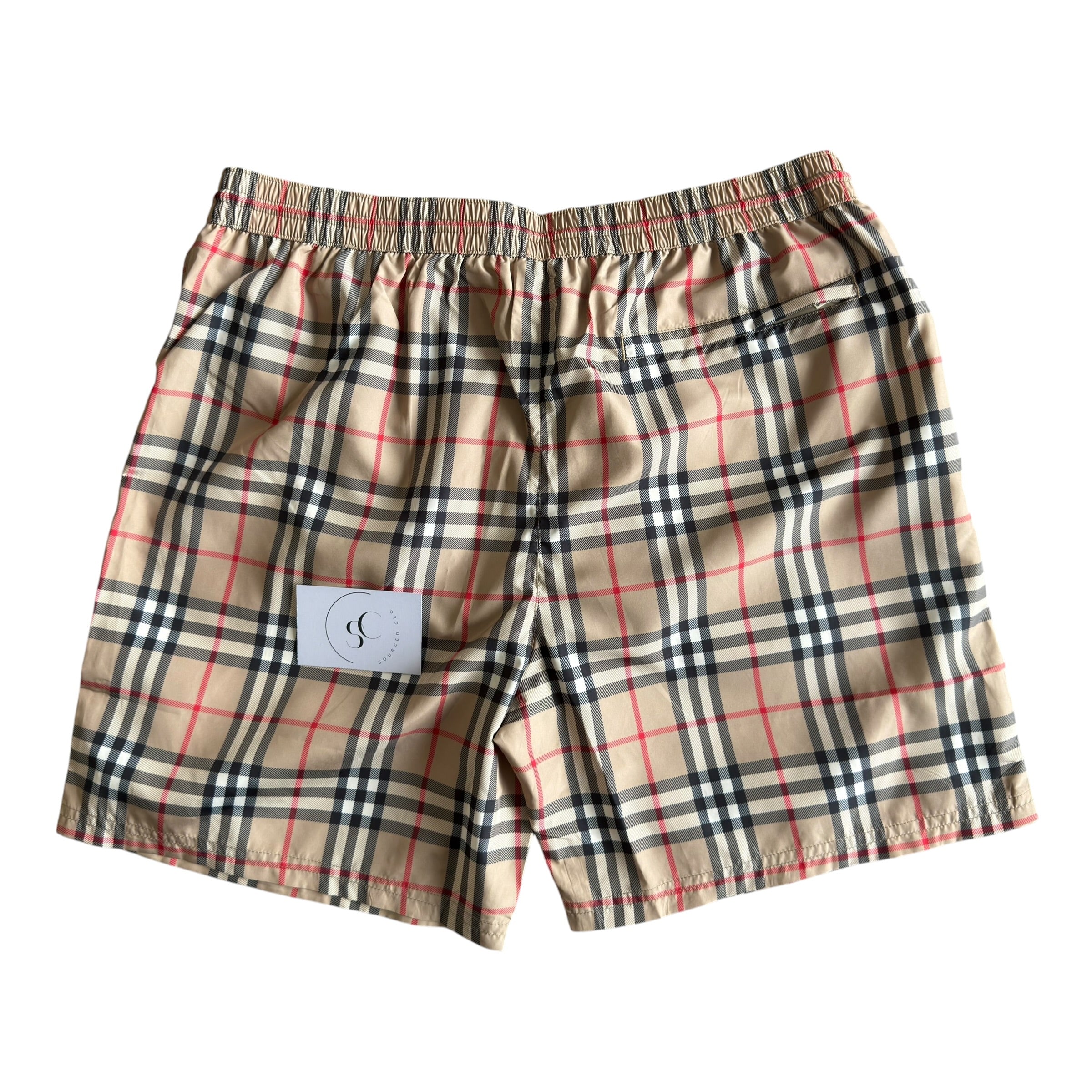 Burberry Check Swim Shorts