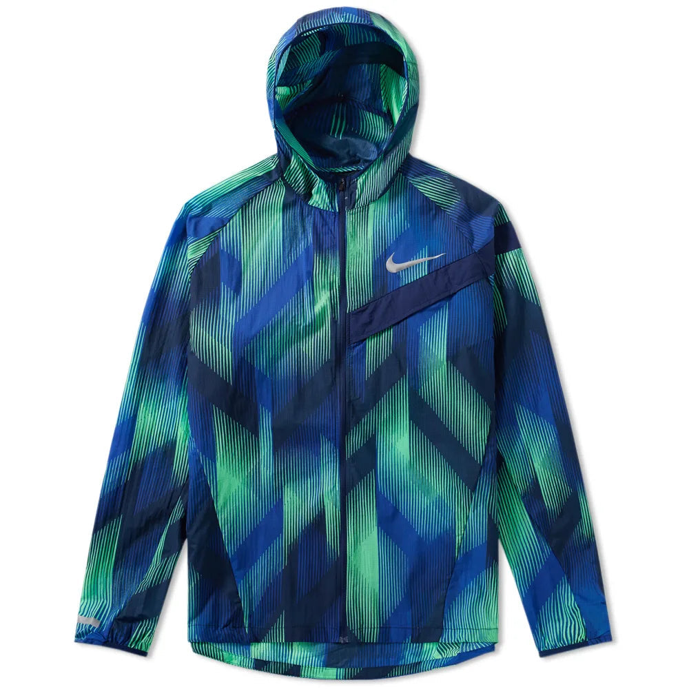 Nike Blur Green Blue Windbreaker