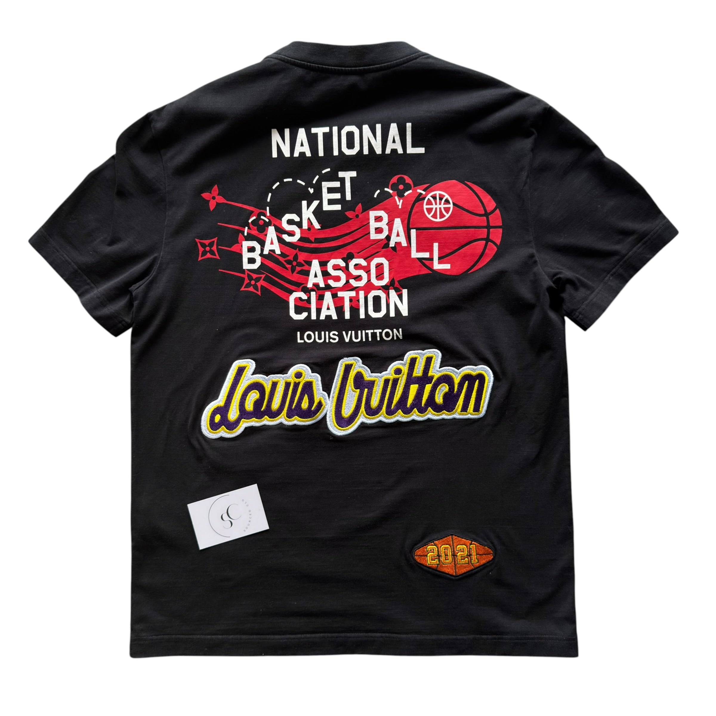 Louis Vuitton x NBA Black T Shirt
