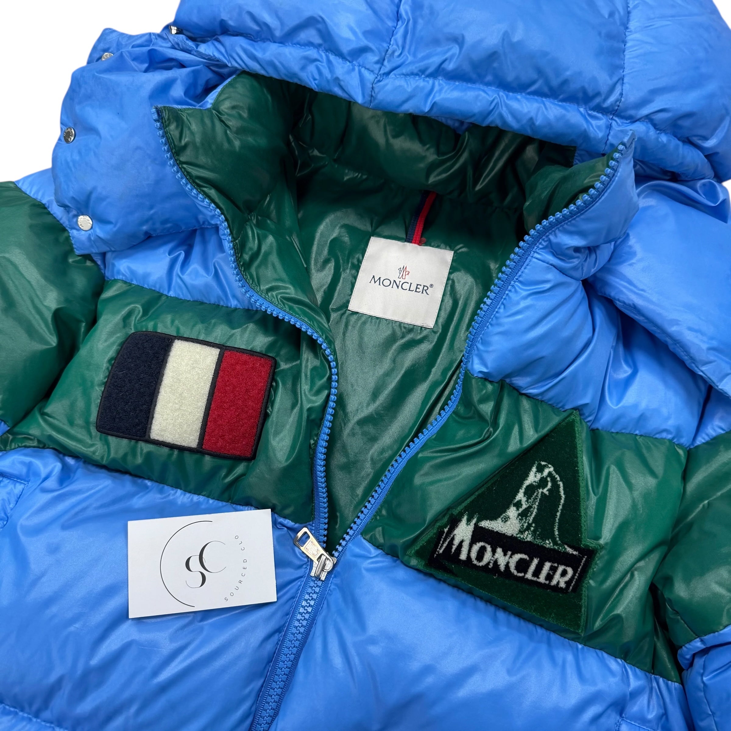 Moncler Gary Blue Puffer Jacket