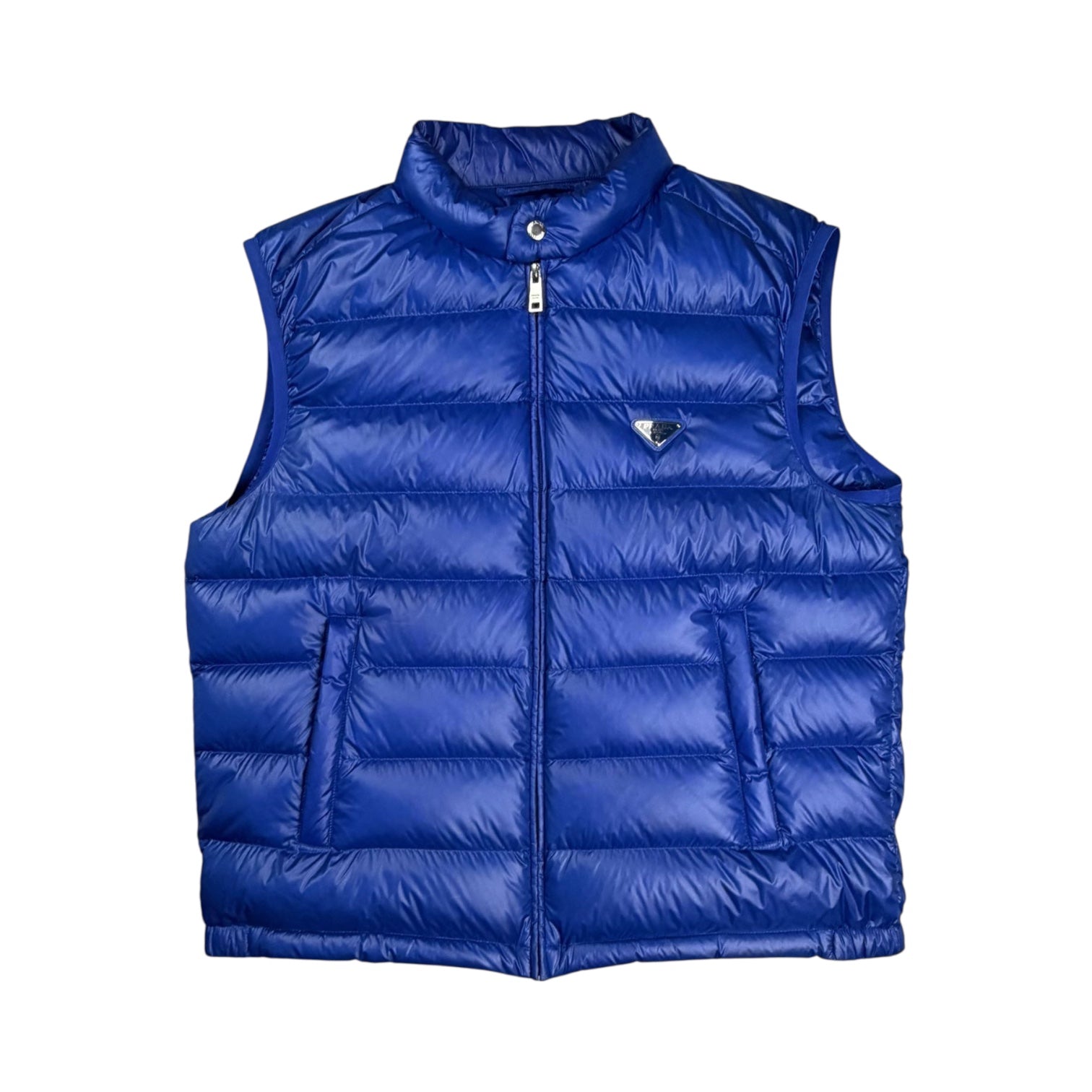 Prada Blue Down Gilet