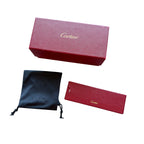Cartier Women’s Gold Ivory Sunglasses