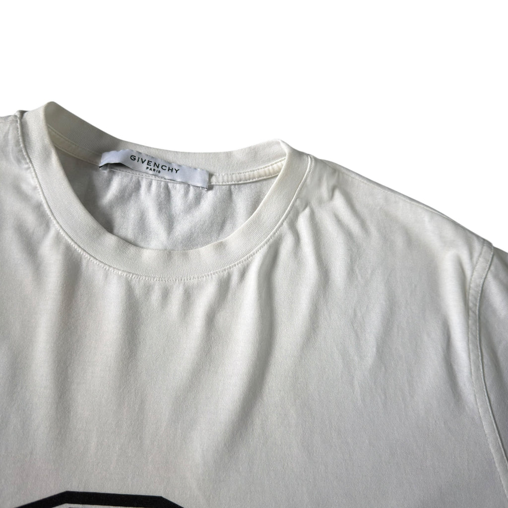 Givenchy White Rare Logo T Shirt