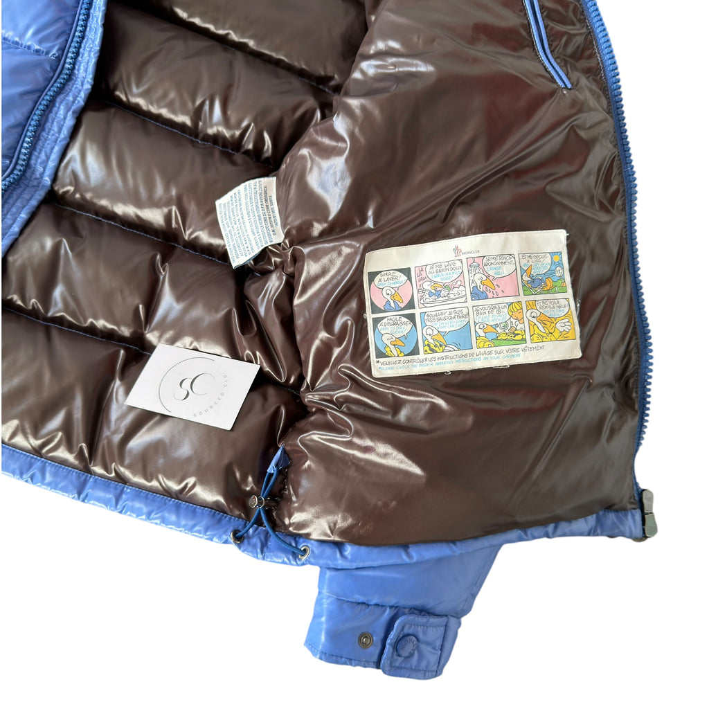 Moncler Light Blue Down Jacket